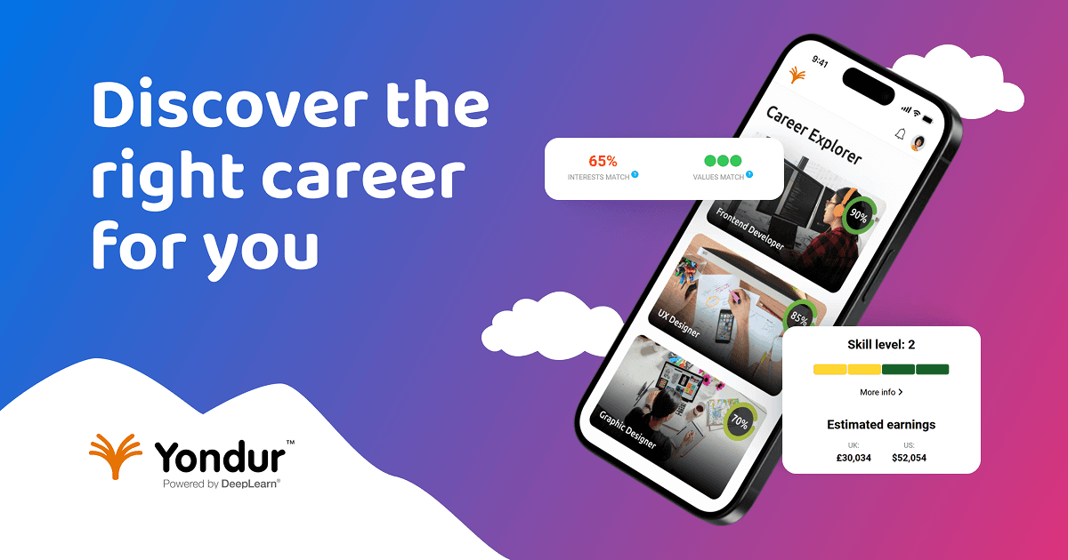 Promotional poster for Career Explorer