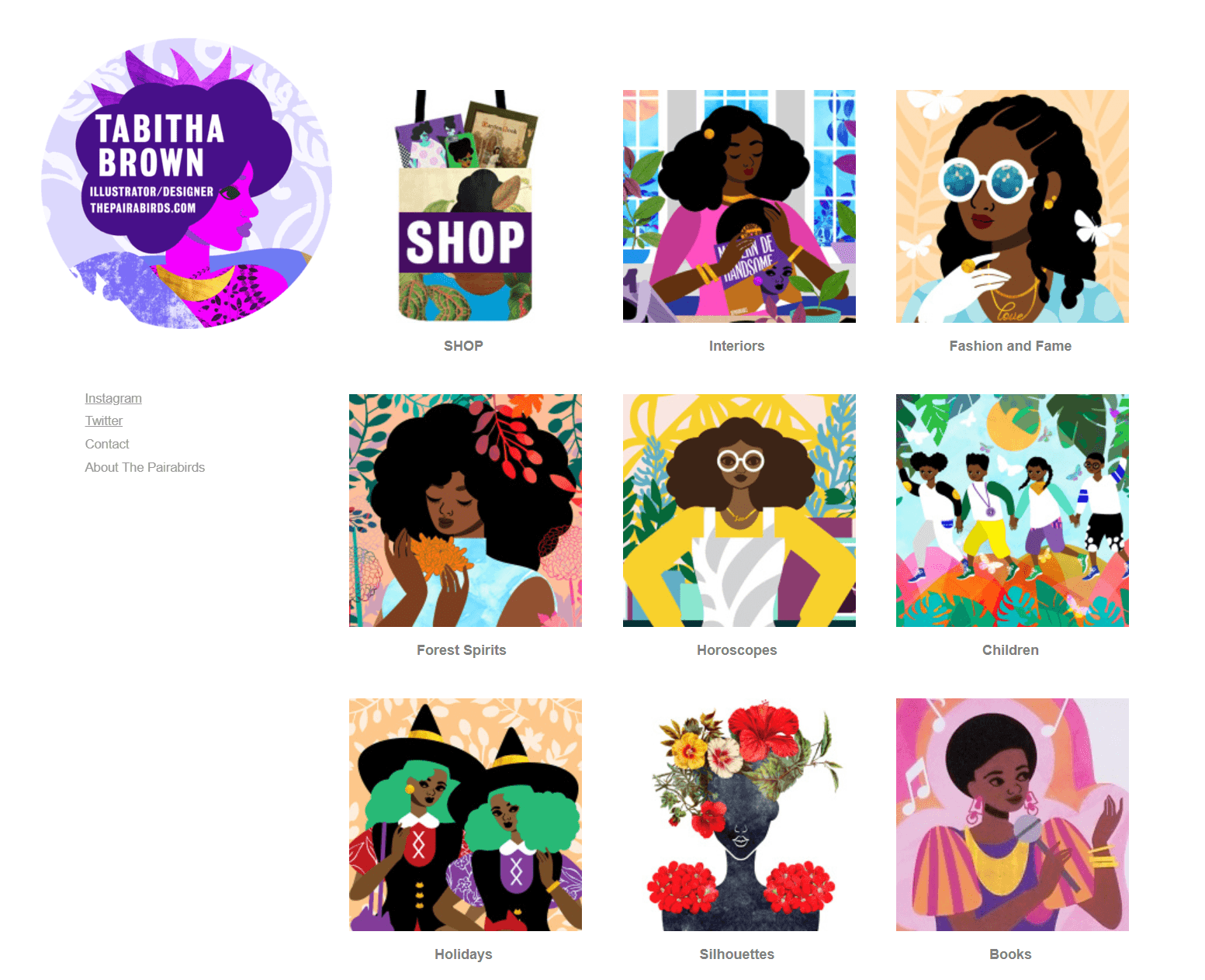 The work of Tabitha Brown